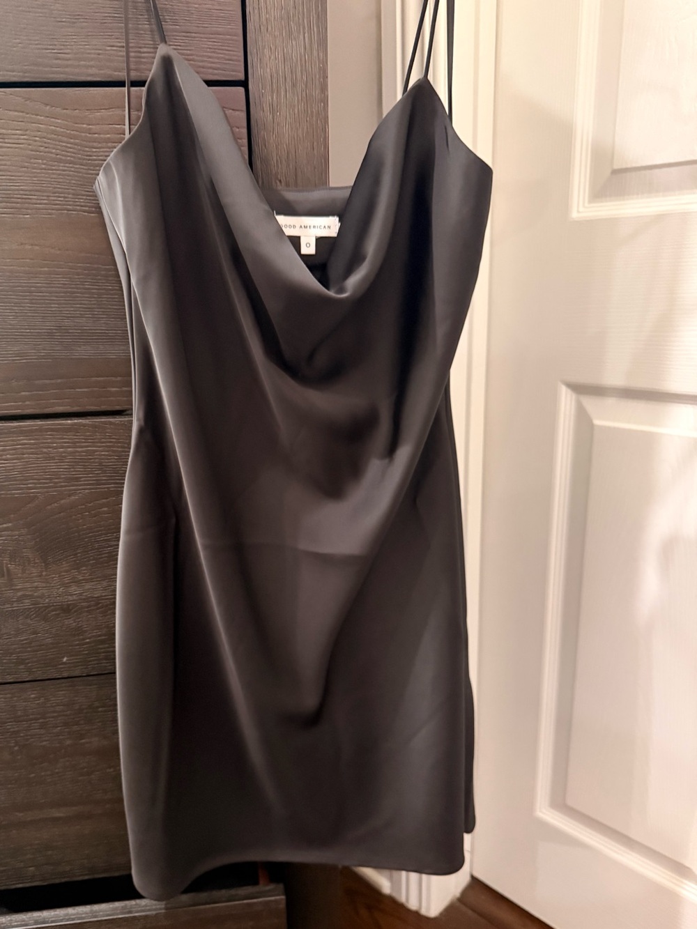 Good American Black  Mini Dress